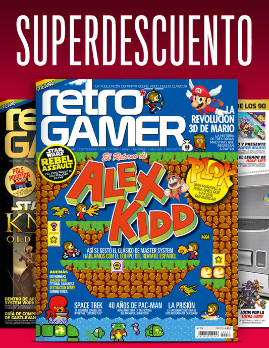 SUSCRIPCIÓN RetroGamer con DESCUENTO