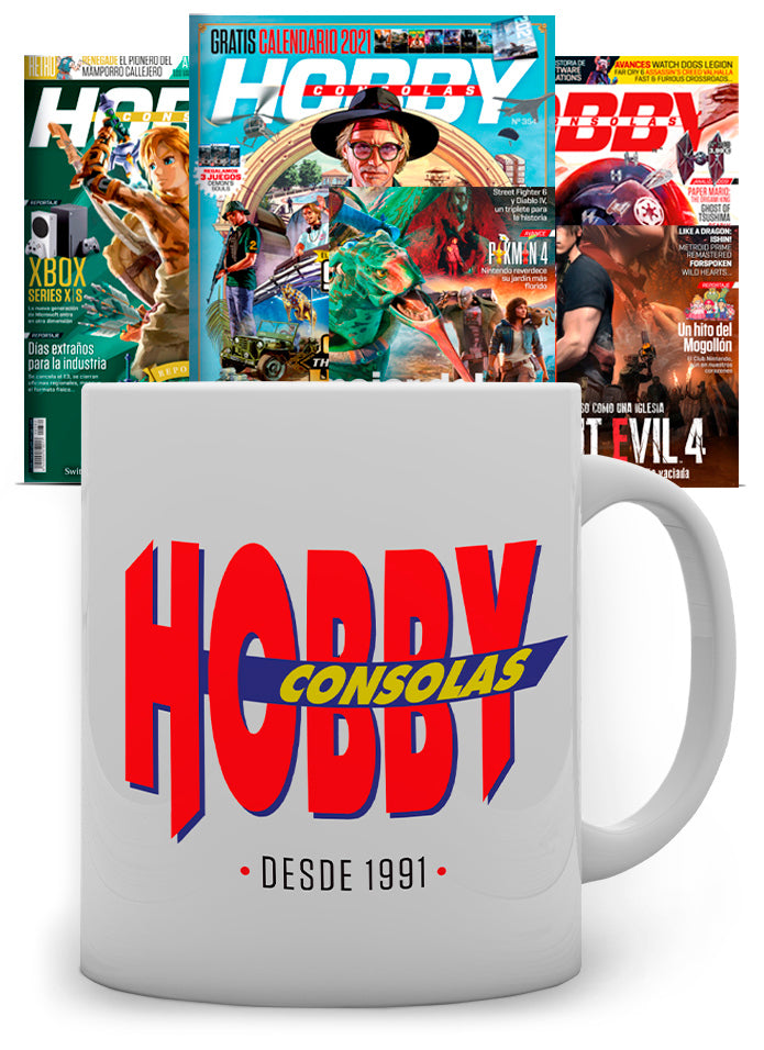 SUSCRIPCIÓN Hobby Consolas con TAZA