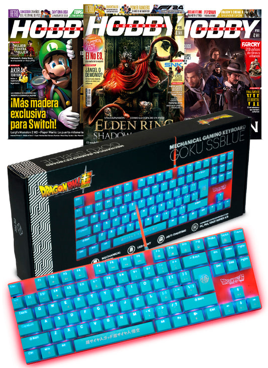 SUSCRIPCIÓN Hobby Consolas con Teclado Dragon Ball